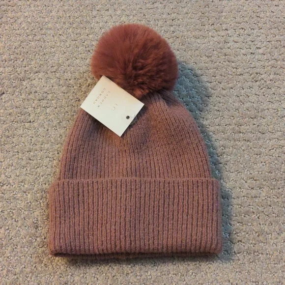 Lauren Conrad Pink Hat and Mittens Set NWT - Picture 2 of 6